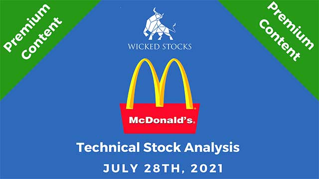 McDonalds technical stock analysis