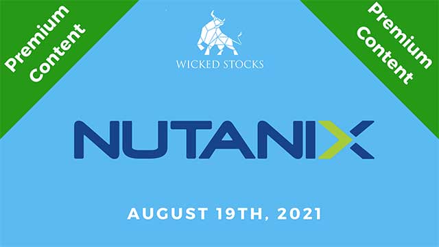 Nutanix technical stock analysis v
